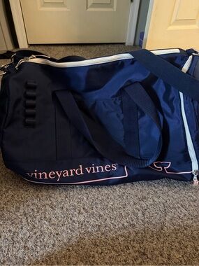 Vineyard Vines X Target Navy Duffel Bag